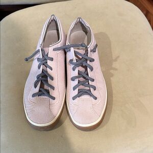 Rothy's Pink and Gray Women's Sneakers